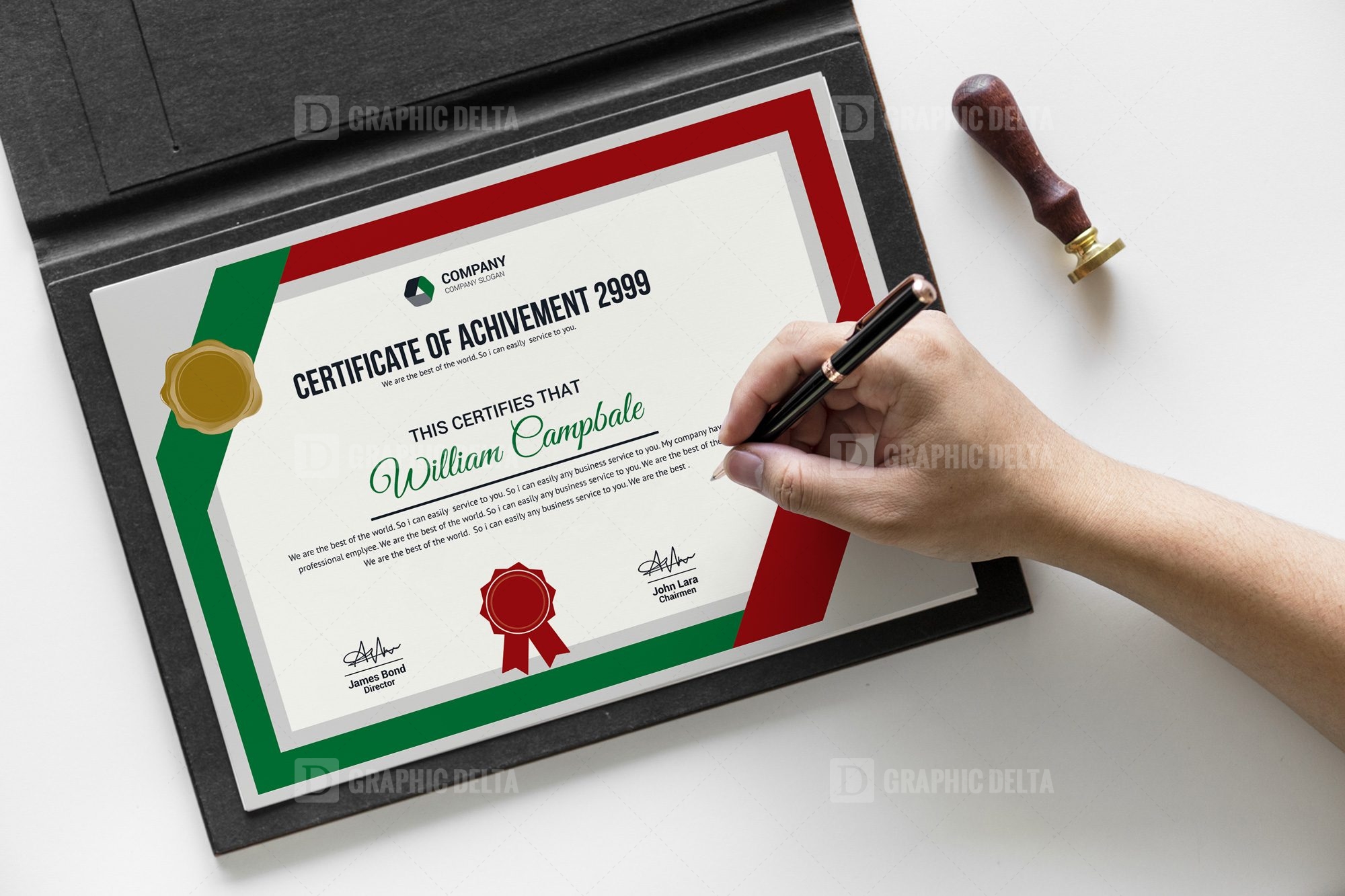 New Quality Certificate Template - Graphic Delta  Graphic Intended For Corporate Bond Certificate Template
